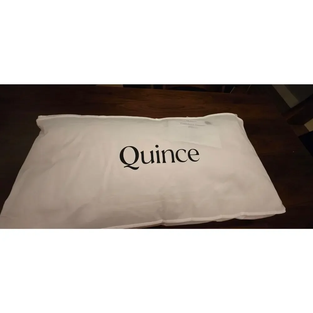 Quince Premium King Down Medium Pillow - NEW